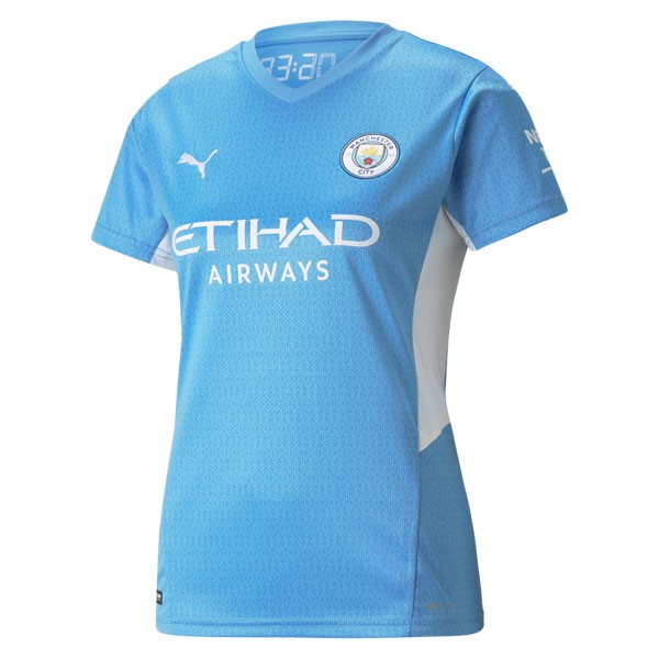 Camiseta Manchester City 1ª Kit Mujer 2021 2022